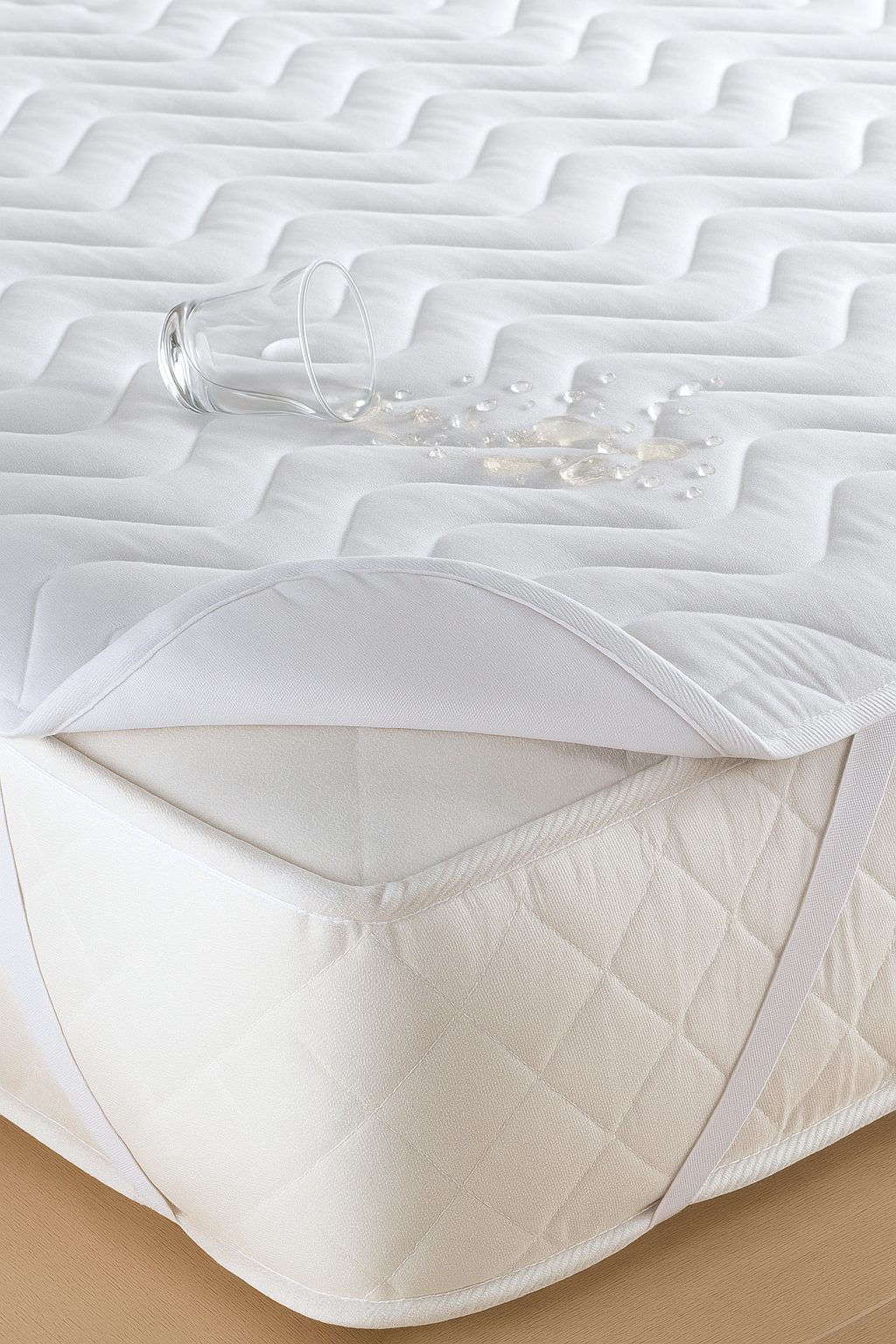 Mattress protector Quilted & Membraned